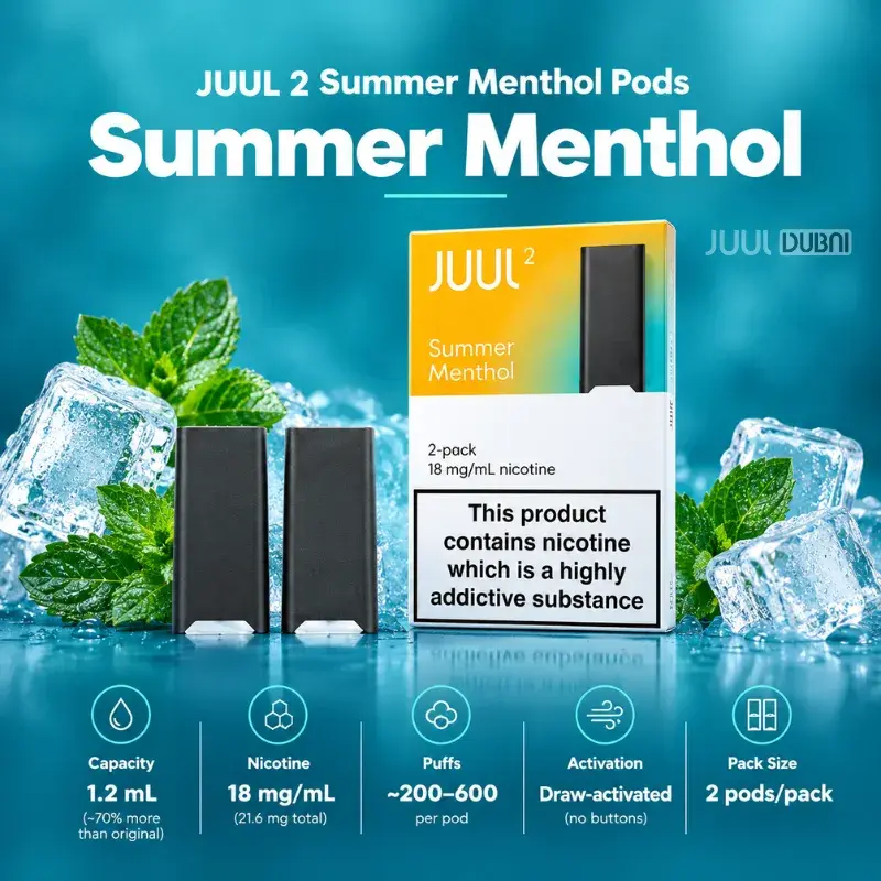 JUUL 2 Pods Summer Menthol