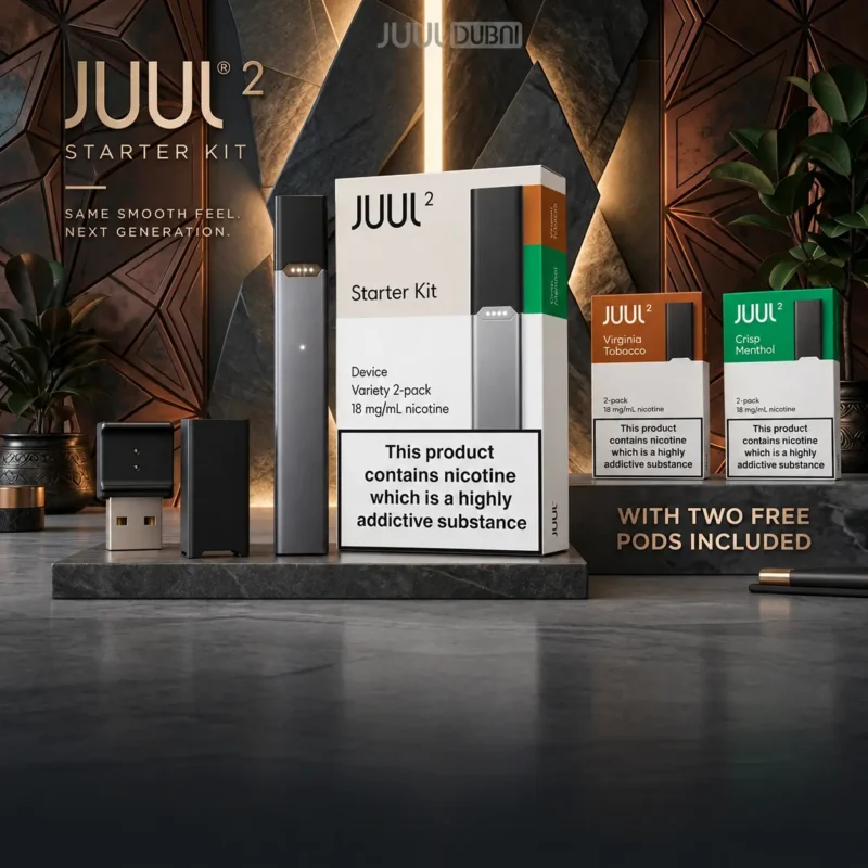 JUUL 2 Starter Kit (Free 2 Pods)